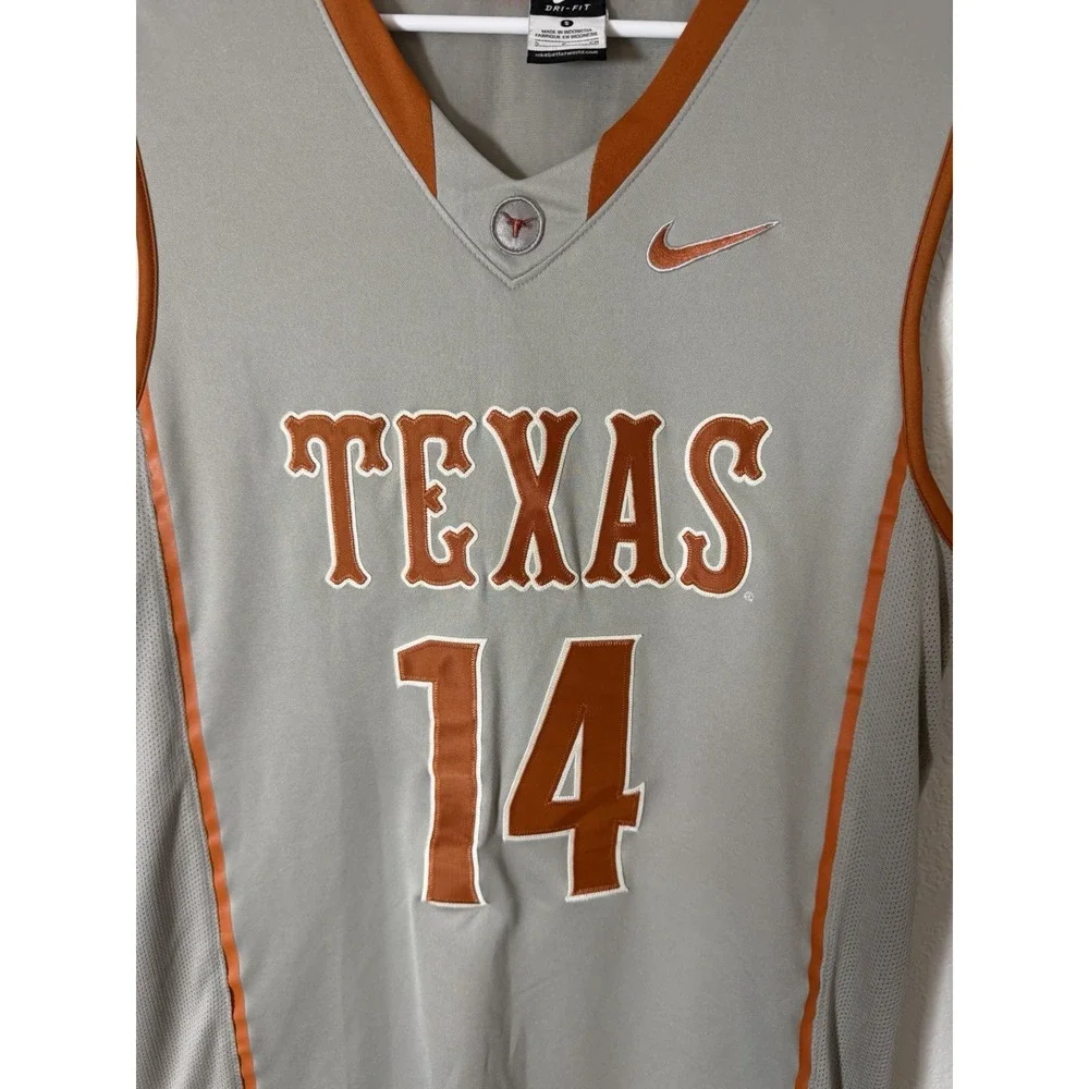 2011-2012 Nike #14 Texas Longhorns Basketball Jersey SZ Small Rare